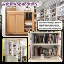 40/100 szt. wytrzymałych metalowych wsporników półek z centralnym trzonem, 5 x 16 mm (0,2" x 0,63") – wytrzymałe podparcie dla szaf, szafek i mebli