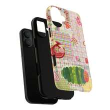 Whimsical Patchwork Phone Case With The Very Hungry Caterpillar, Fruit, And Floral Sticker Design For Suitable For Samsung Galaxy 23 24 25 5G  17 ProMax Air 16 Plus Cases  15 Pro Max 14, 13, 12 With Screen Protector|   Beautiful Phone Case - Màu hỗn hợp - Xem 6