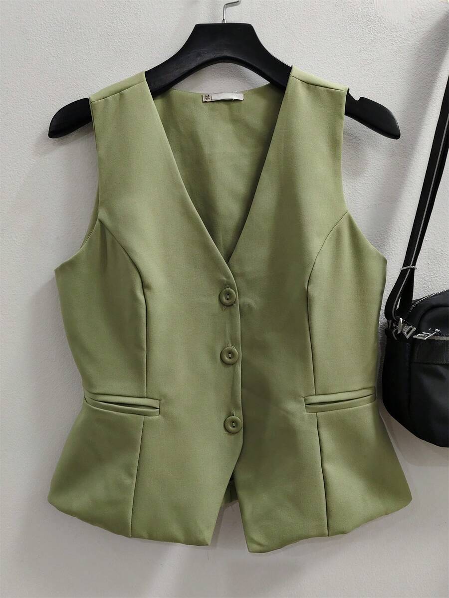 Women's Vest - Xanh mới - Xem 1