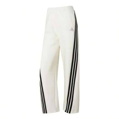 Adidas Women's Casual Loose High Waist Sweatpants, Comfortable For Running, Outdoor, Daily Wear, KC5456