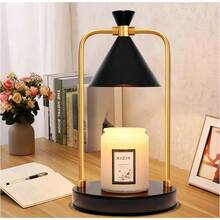 Candle Warmer Lamp With Timer Dimmer,Unique Birthday Gifts For Women Mom,House Warming Gifts New Home Room Decor,Wax Melt Warmer For Scented Wax Jar Candles (Black-Small)Thanksgiving Gifts, Christmas Gifts, Halloween Gifts, Valentine's Day Gifts, New Year Gifts