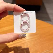 1 件闪亮一体式钢化玻璃相机镜头保护膜，全覆盖防刮镜头保护套，适用于 17/16/15/14/13/12/11 系列 - 粉色 - 查看 6