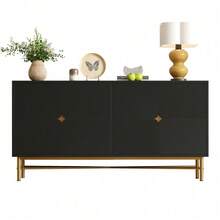 Buffets & Sideboards - Black + Particle Board - View 8