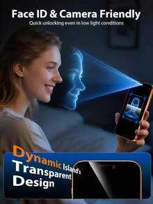 ZYSHI 4pcs Anti-Spy Tempered Glass Screen Protector, Compatible With IPhone 17/Air/17 Pro/17 Pro Max/16 Pro Max/15 Pro Max/14 Pro Max/13/12/11 Pro Max/7/8/SE2/X/Xs/Xr/Xs Max/16e, Anti-Peeping Phone Accessories - Clear - View 7