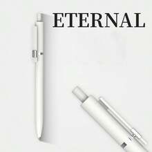 1 Stück 0,5 mm Retraktiver Schwarzer Kugelschreiber, sehr attraktives Vintage Schreibwaren für Studenten, Gummikugelschreiber, Touchscreen Stylus Spitze - Mittlere Spitze, Flüssiges Schreiben, Anti-Rutsch, Schwarze Tinte, Neuartiges Geschenk für Büro, Kollegen, Notizen, Journaling, perfekt für Erwachsene, Frauen & Männer