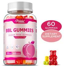 PSLALAE Gomitas BBL: moldean la figura, esculpen glúteos y caderas, mejoran la apariencia y aumentan la confianza - 60 unidades - 60 gomitas - Ver 1