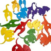 5Pcs Cute Reusable Sealing Clips Multi-Purpose Dog Cat Style Moisture Dustproof Storage Bread Bag Tie For Kitchen Accessories Food Sealers