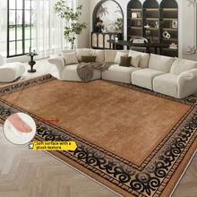 Una alfombra de área/alfombra para exteriores, recientemente actualizada a una especificación de alto peso de 950g/m², presenta un diseño de textura de terciopelo denso que mejora significativamente la comodidad bajo los pies. Cuenta con propiedades antidecoloración y antiabrasión, con partículas antideslizantes reforzadas en la parte inferior para mejorar el agarre y garantizar la estabilidad sin desplazamiento. - De primera calidad - Ver 5