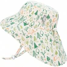 Jan & Jul Gorro de Xplorer para niños Grow-with-Me Aqua-Dry, Sombrero para Sol Repelente al Agua de ala Ancha UPF 50+ - Campamento Grove - Ver 13