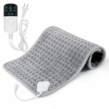 Electric Heating Pad 12''x24'' -9-Level Temperature Control, Speed Timed Portable Home Waist And Neck Protection, Soft Flannel Electric Blanket Suitable For The Back, Neck, Shoulders, Knees, Arms And Legs, Please Do Not Fold The Electric Blanket And Be Sure To Ensure The Controller Has Adequate Ventilation.