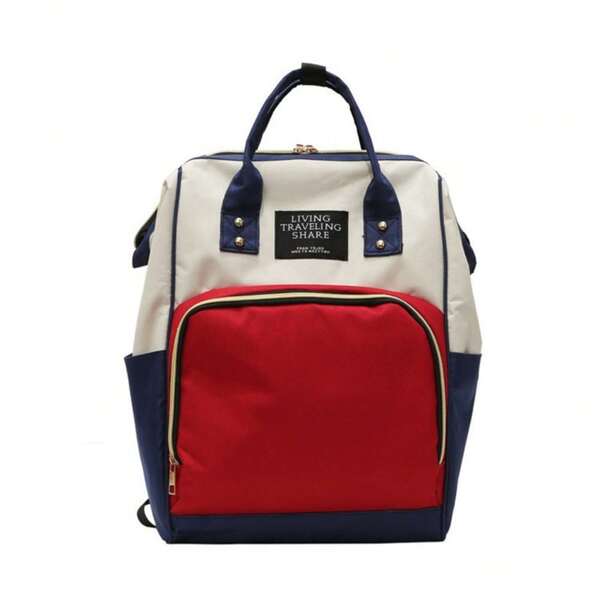 Mochila para mamãe, bolsa multifuncional à prova d'água com isolamento para mãe e bebê, bolsa de fraldas portátil de grande capacidade para mães em movimento, bolsa feminina para deslocamento diário