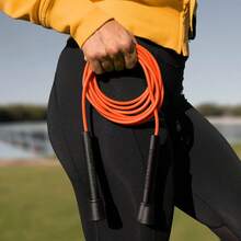 Cuerda Para Saltar PVC De Largo con 5MM De Grosor P6UK - Naranja - Ver 4