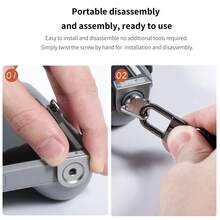 STARTRC STARTRC Metal Fixed Bracket Accessory For RC1 RC2 Remote Controller Stabilizer Strap