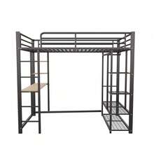Kids Bed Frames, Headboards & Footboards - Black + Metal + 90cm*200cm - View 10
