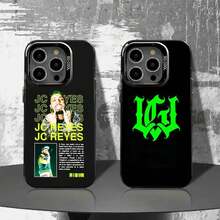 Funda para teléfono Jc Reyes JC REYES Tour 2025 para 17,16,15,14,13,12,11,Pro,Max,Plus,E, cubierta negra mate a prueba de golpes - z7 - Ver 1
