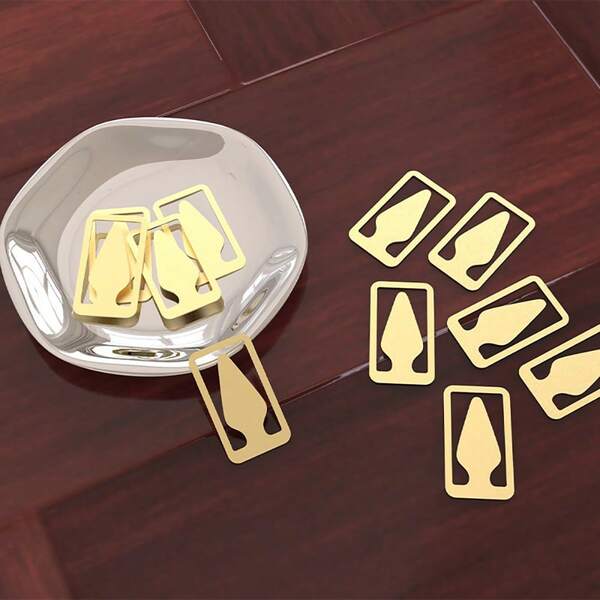 10 Pcs Metal Arrow Bookmarks - Mini Page Clips With Sleek Design For Office Reading, Book Annotation & Elegant Reading Accessories