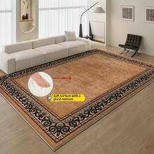 Una alfombra de área/alfombra para exteriores, recientemente actualizada a una especificación de alto peso de 950g/m², presenta un diseño de textura de terciopelo denso que mejora significativamente la comodidad bajo los pies. Cuenta con propiedades antidecoloración y antiabrasión, con partículas antideslizantes reforzadas en la parte inferior para mejorar el agarre y garantizar la estabilidad sin desplazamiento. - De primera calidad - Ver 17