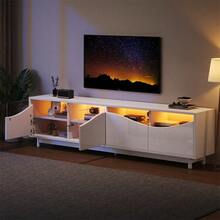 Television Stands & Entertainment Centers - White - View 5