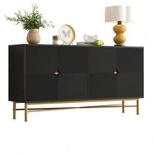 Buffets & Sideboards - Black + Particle Board - View 10