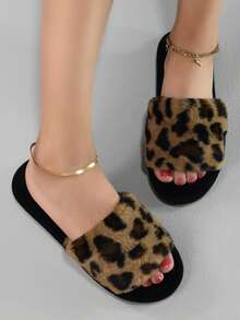 GlamourGrip Women Home Slippers - Brown - View 4