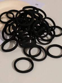 20/30/50pcs Women's Basic High Elasticity Hair Ties For Ponytail, Hairstyle (Assorted Colors) Casual,Woman Head Accessories, Woman Hair Accessories Ponytail Holders Hair Elastics Hair Rubber Bands Scrunchies Hair Rope, Hair Bobbles ,Gym Sport Outfit.