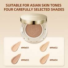 Zeesea 新款控油遮瑕气垫霜 持久一整天 12g - MW03 Naturally deep - 查看 5