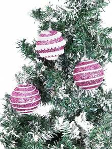 3pcs Holiday Decorations, Christmas Decorations, Christmas Balls, Foam Balls
