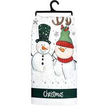 2 piezas/100 piezas Paños de cocina con estampado de muñeco de nieve y alce navideños, adecuados para comedores, cocinas, baños, decoración diaria, fiestas familiares, decoración del hogar y artículos del hogar de colores brillantes. Se puede regalar a alguien.