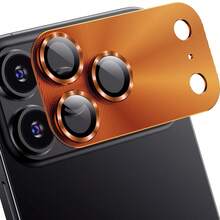 1 pezzo Protezione per obiettivo fotocamera in vetro temperato ultra-trasparente, copertura completa anti-graffio, adatta per serie 17/17 Air/17 Pro/17 Pro Max