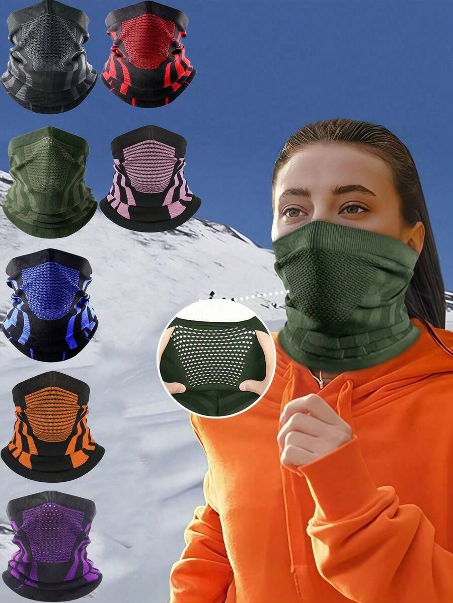 1 Stück/2 Stück leichter Nackenwärmer Gesichtsmaske, staubdicht, windabweisend, geeignet für den Outdoor-Einsatz im Winter zum Warmhalten des Halses; Skimaske Balaclava Gesichtsmaske Unisex, geeignet für kaltes Wetter im Winter zum Warmhalten des Halses; Skimaske Balaclava windabweisende Gesichtsmaske Unisex, geeignet für kaltes Wetter, TICONN Nackenwärmer Gesichtsmaske Schal, atmungsaktiv, UV-Schutz, windabweisend, geeignet für Skifahren, Angeln, Wandern, Radfahren