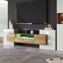 Television Stands & Entertainment Centers - Natural - View 3