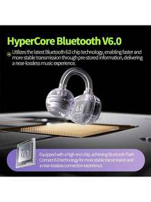 HTC NE54 Bluetooth Headset With 3D Panoramic Stereo Sound For A Premium Music Experience Cloud-Sense Comfort And Soft Fit Super-Latest Bluetooth Core For Workouts And Offices (Black)