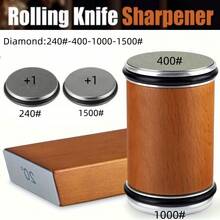 Professional Knife Sharpener Set - Includes Diamond Sharpening Stone, Magnetic Knife Holder, And 15°/20° Angle Guides, Suitable For Kitchen Knives