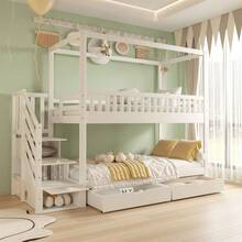 Kids Bed Frames, Headboards & Footboards - White - View 2