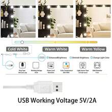 Black Makeup Vanity Table With Led Lighted Mirror Dressing Set , 5 Drawers, Large Lighted Mirror & LED Bulbs, 3 Color Lighting Modes & Dimmable, Girls Dressing Table With Led Mirror For Bedroom - Black