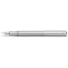 Liliput Capped Fountain Pen Silver Medium Nib