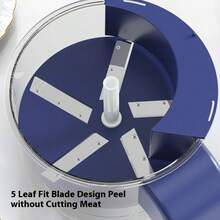 RAF Electric Grape/Tomato/Garlic Peeler, Rechargeable Automatic Fruit Peeler, Kitchen Fruit & Vegetable Peeler, Commercial Bubble Tea Fruit Peeler, Household Peeler, Significantly Improve Food Processing Efficiency, Food Processing, Kitchen Gadgets, Compact Design, Modern Kitchen Tool