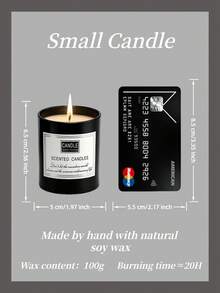 150g Natural Soy Wax Scented Candles | Long-Lasting Home Fragrance For Relaxation & Gifts | Glass Jar Aromatherapy Gifts For Women, Birthday Wedding Decorations.