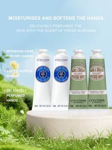 L'Occitane Hand Cream Gift Set 4pcs (Almond Soothing Hand Cream 10ml*2 + Shea Butter Hand Cream 10ml*2) - Mini Hand Cream Set (Shea Butter 10ml + Sweet Almond 10ml*2) - View 5