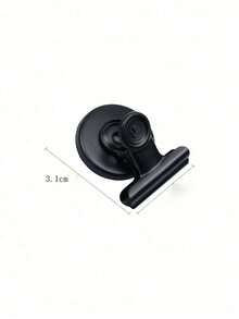 1/5/10pcs Round Refrigerator Magnets, Decorating Fridge And Holding Photos/Messages/Notes - 黑色 - 查看 4