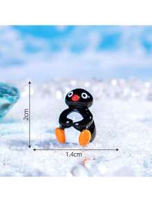 5pcs/Set Miniature Penguin Statue, Cute Small Penguin Decorations, Resin Animal Figurines, Suitable For Decorating Garden, Outdoor Space, Potted Plants, Aquarium, Home And Car, DIY Accessories, Great As Small Gifts - Multicolor - View 8