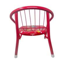 Silla Infantile Niño Niña Resistente Apilable - Rojo - Ver 2