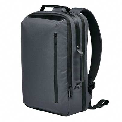 Stormtech Hedmark Commuter 21L Backpack (Graphite Grey/Black) - 50% Polyurethane/50%  Polyester - (PC5429)