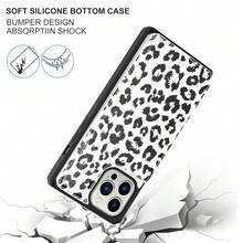 13 Pro Max Case, Wallet Case For Women Men With Card Holder, Stand And Strap, Leather Shockproof Protective Cover- Black{"Color_name":"M-Black"} - 多色7 - 查看 6