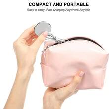 1pc Magnetic Wireless Charger Compatible With IPhone 17 Pro Max/17 Pro/17/Air/17/16/15/14/13/12/11/XS/XR/8/7/6 Series - White - View 5