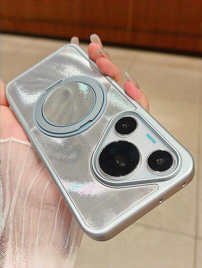 Bling Glitter Magnetic Phone Case | Frame Edge Shock-Proof Protection | Super Strong Magnetic Support Wireless Charging | Minimalist College Style Design | Fresh Minimalist Color Scheme | Scratch-Resistant | Compatible With IPhone 17/17 Pro/17 Pro Max, 16-11/Pro/Pro Max/Plus, S20-S25/Ultra/FE/Plus/Ultra, Redmi, - Gradient Glitter Protective Case, Gift For Girls, Thoughtful Holiday Gift For Best Friends