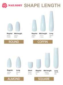 10Pcs Handmade French Style Press On Nails Medium Coffin Cat Eye Golden Line White, Elegant Party Design, Glossy Gradient Finish, Summer & Wedding & Prom & Daily Wear, For Women & Girls, Includes Nail File, Reusable Wearable - Nailrosy - 白色 - 查看 3