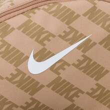 Nike Mochila infantil Y NK BRSLA JDI MNI BK-AOP FA25 Mochila compacta y ligera de almacenamiento mini HV6481-200 - Blanco/Efedra - Ver 4