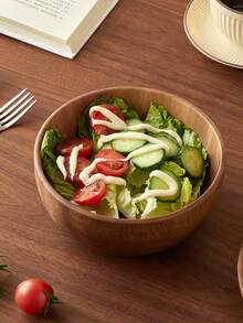 1个红木碗，日式手工木碗，木桶，创意餐具，沙拉碗，饭碗，汤碗 - 彩色 - 查看 7