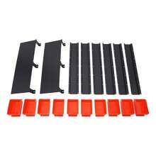 XIANXUS Tool Storage Kit, Garage Storage Wall Organizer, Tool Storage Rack - Black+White+Red - View 3